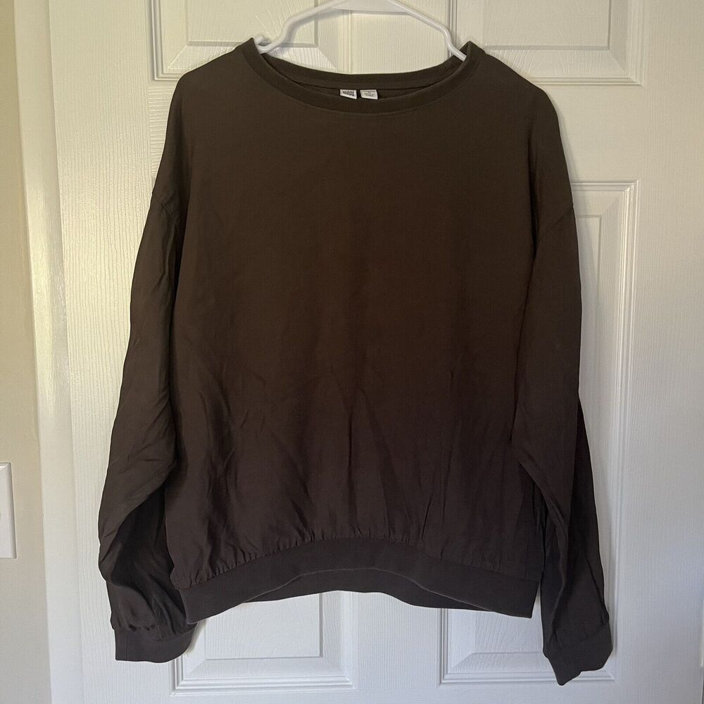Uniqlo Jersey Style Knit Long Sleeve- Women Medium